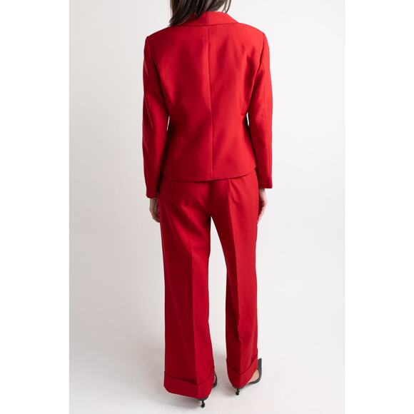 Red Vintage Suit Set - Picture 6 of 7